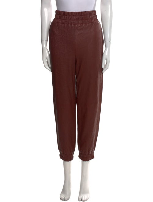 Veronica Beard Leather Skinny Leg Pants w/ Tags