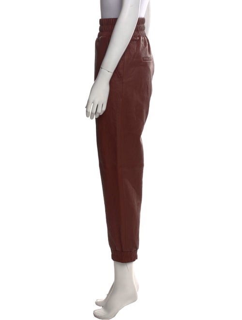 Veronica Beard Leather Skinny Leg Pants w/ Tags