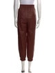 Veronica Beard Leather Skinny Leg Pants w/ Tags