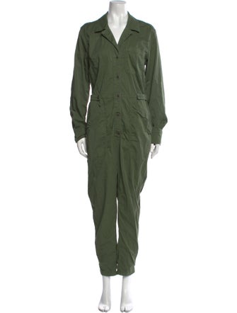 Veronica Beard V-Neck Jumpsuit