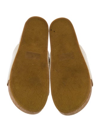 Veronica Beard Leather Slides