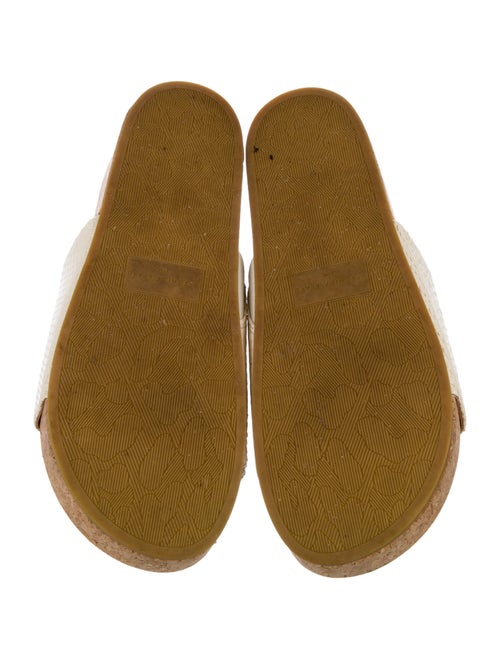 Veronica Beard Leather Slides