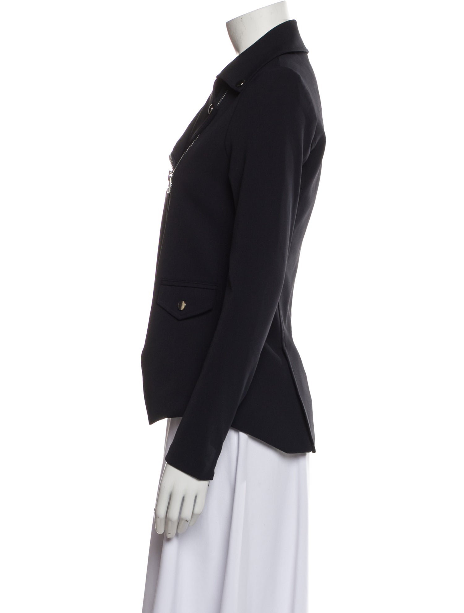 Veronica Beard Nylon Biker Jacket