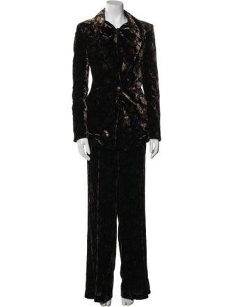 Veronica Beard Floral Print Pantsuit