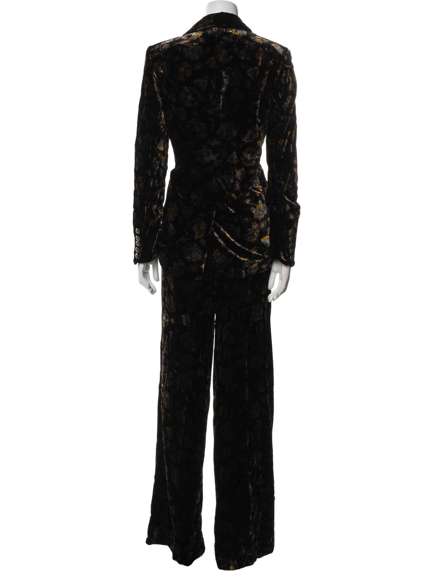 Veronica Beard Floral Print Pantsuit