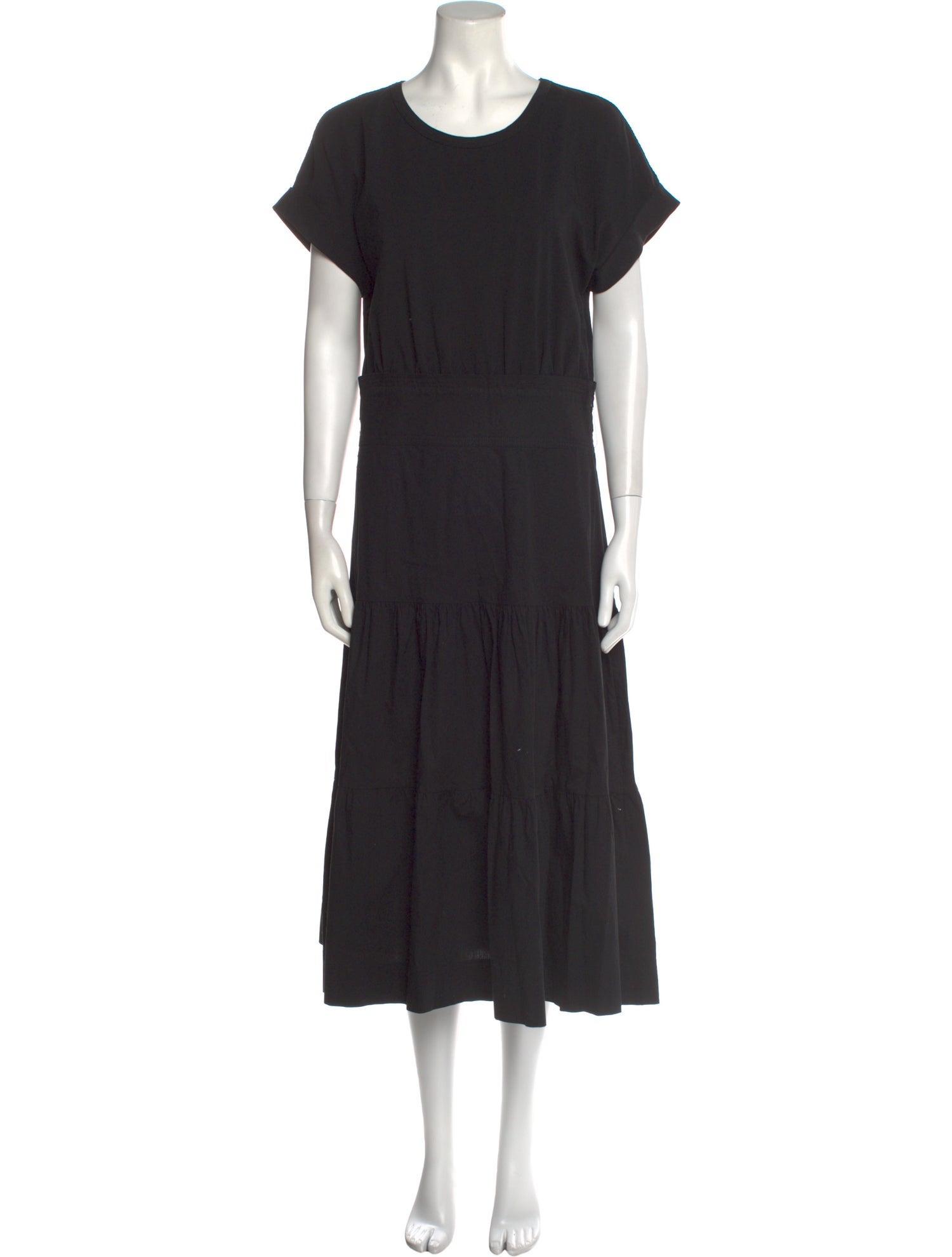 Veronica Beard Crew Neck Long Dress