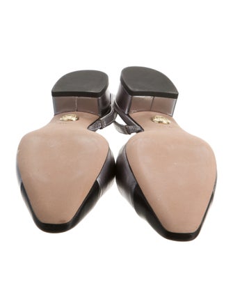 Veronica Beard Leather Slingback Flats