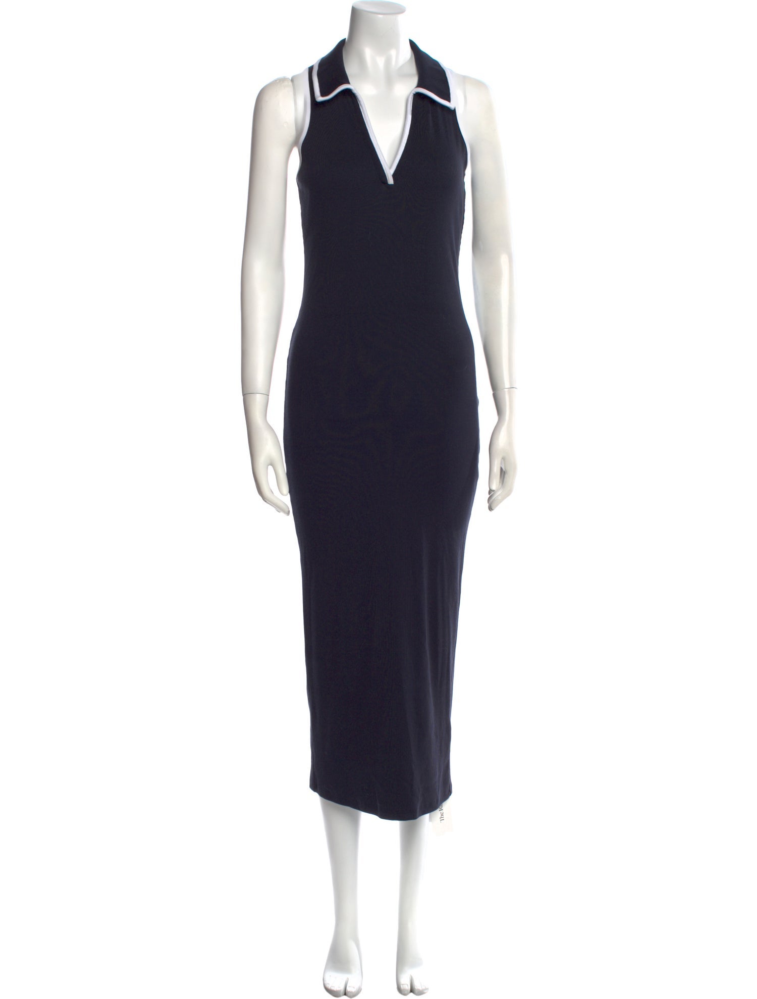 Veronica Beard V-Neck Long Dress