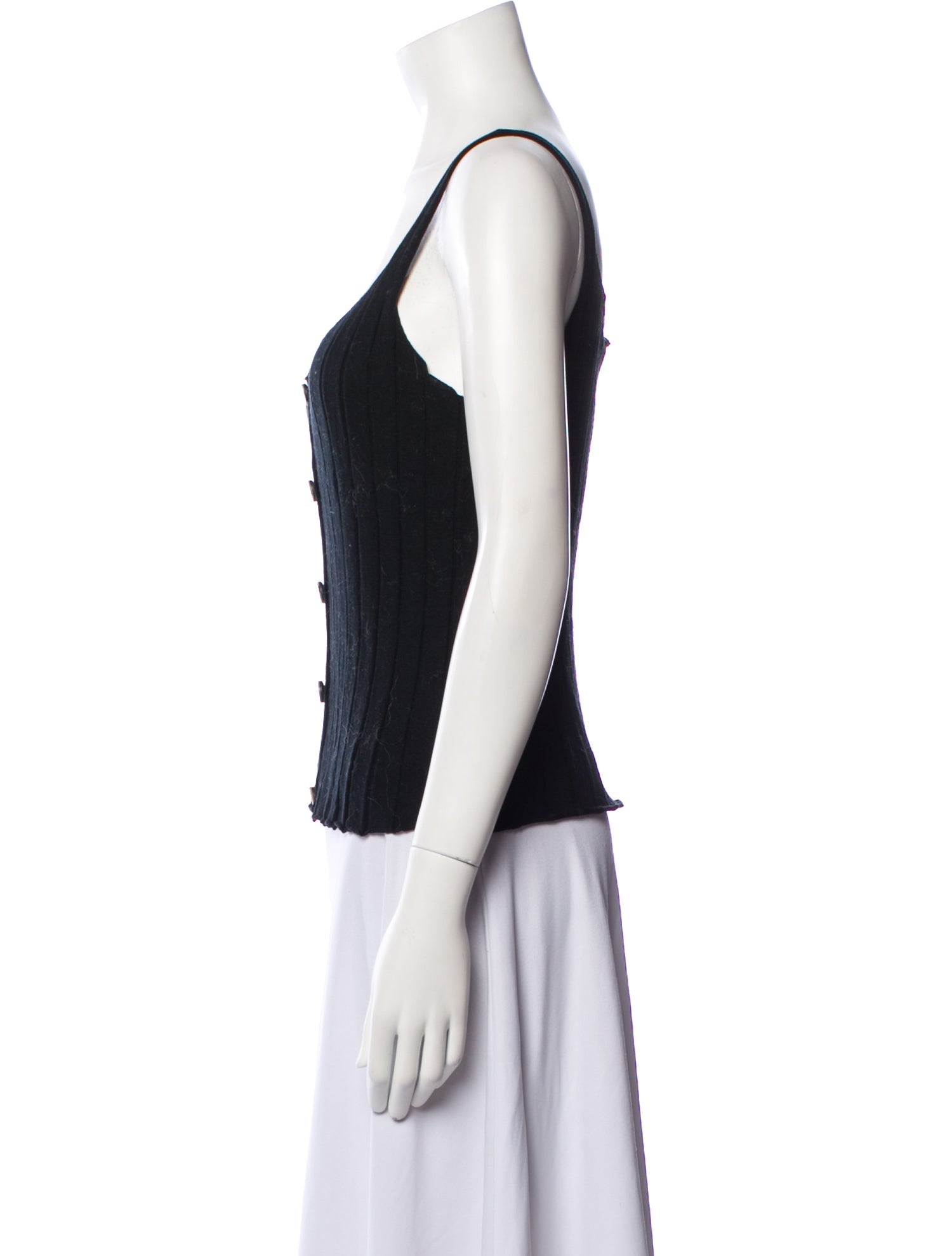 Veronica Beard Scoop Neck Sleeveless Top