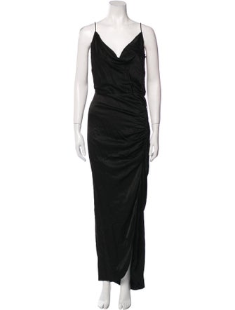 Veronica Beard Cowl Neck Long Dress