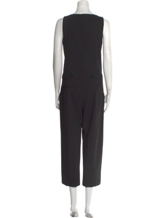 Veronica Beard V-Neck Jumpsuit
