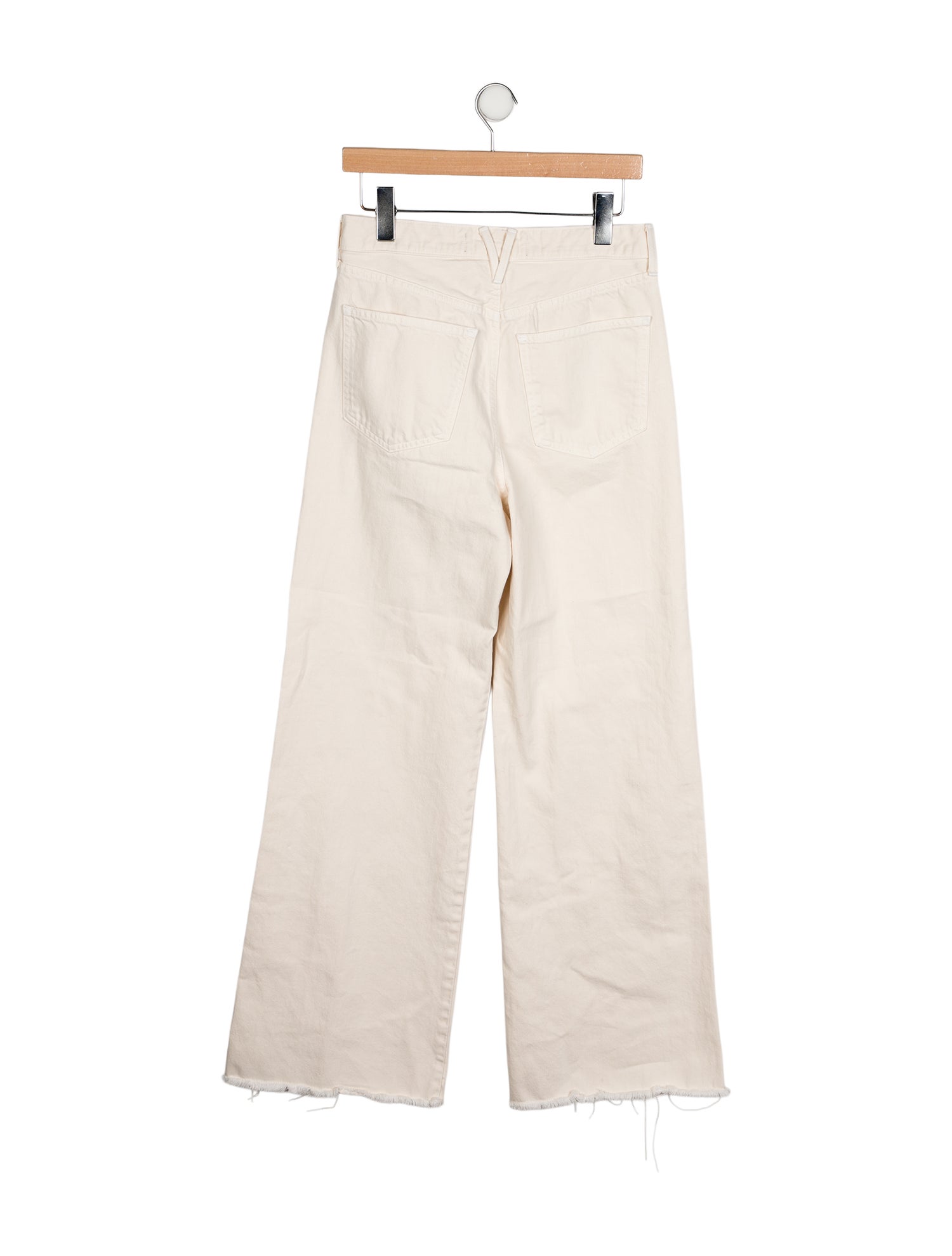 Veronica Beard High-Rise Wide Leg Jeans