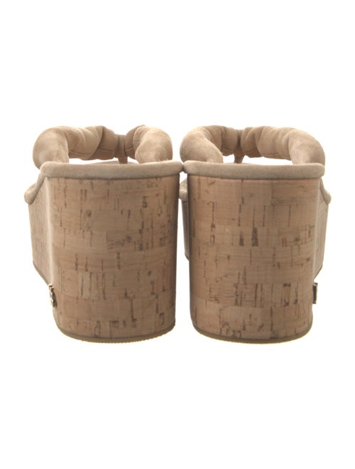 Veronica Beard Suede Flip Flops