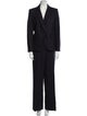Veronica Beard Wool Striped Pantsuit