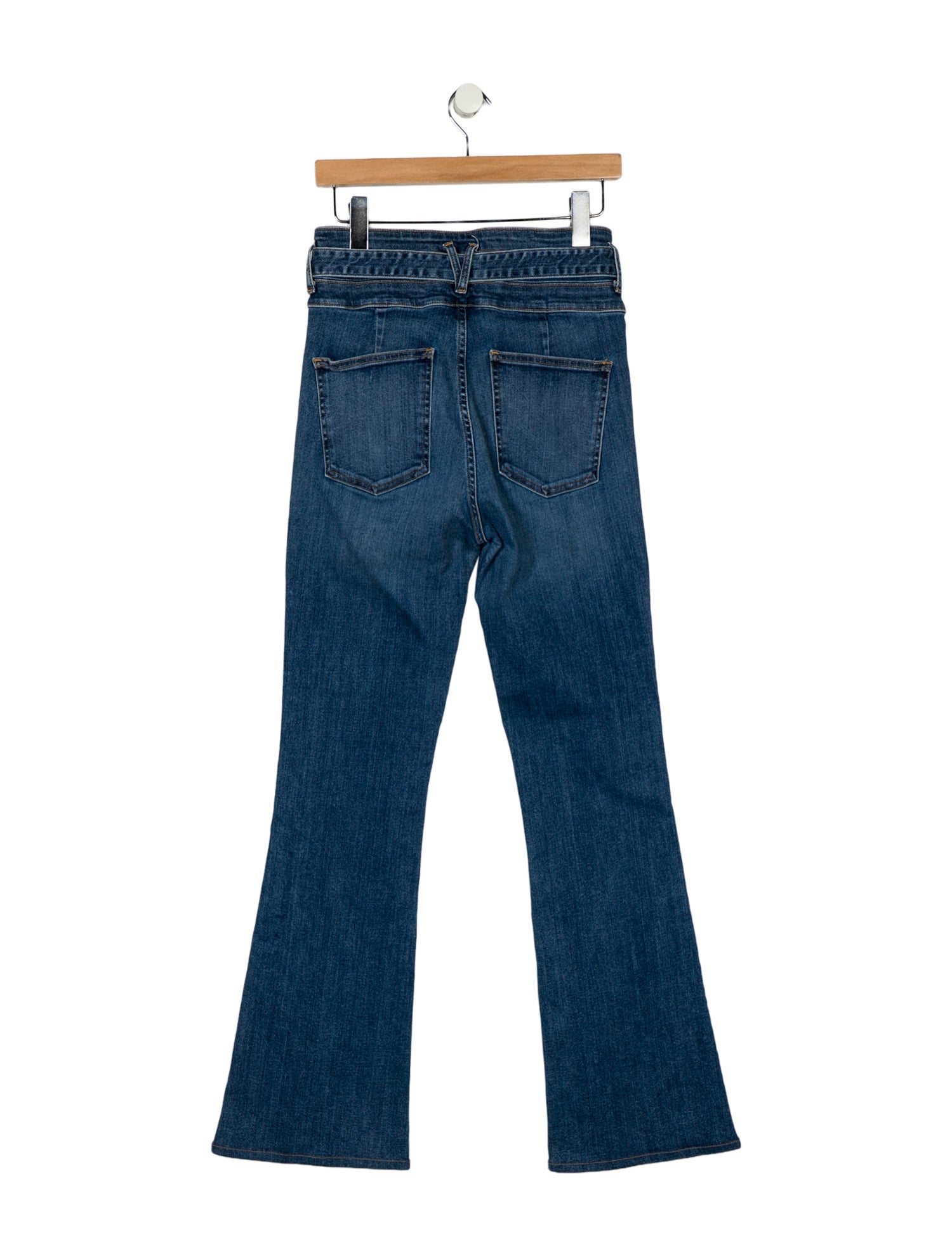 Veronica Beard High-Rise Wide Leg Jeans