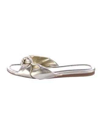 Veronica Beard Leather Slides