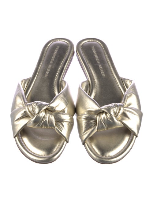 Veronica Beard Leather Slides