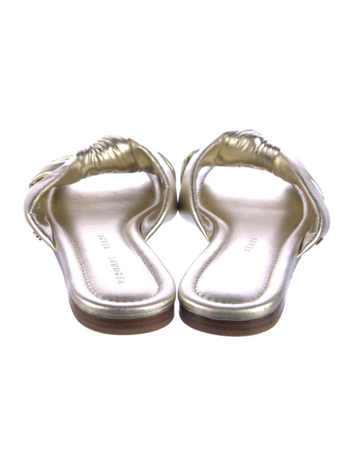 Veronica Beard Leather Slides