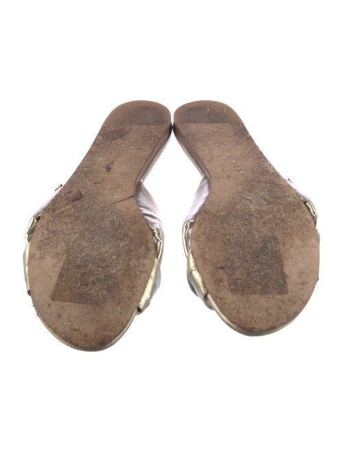 Veronica Beard Leather Slides