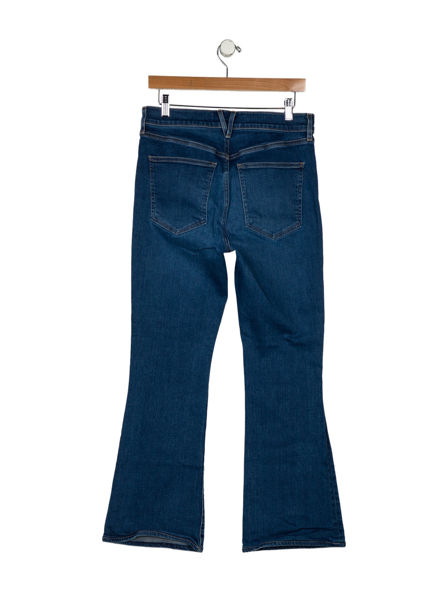 Veronica Beard High-Rise Wide Leg Jeans