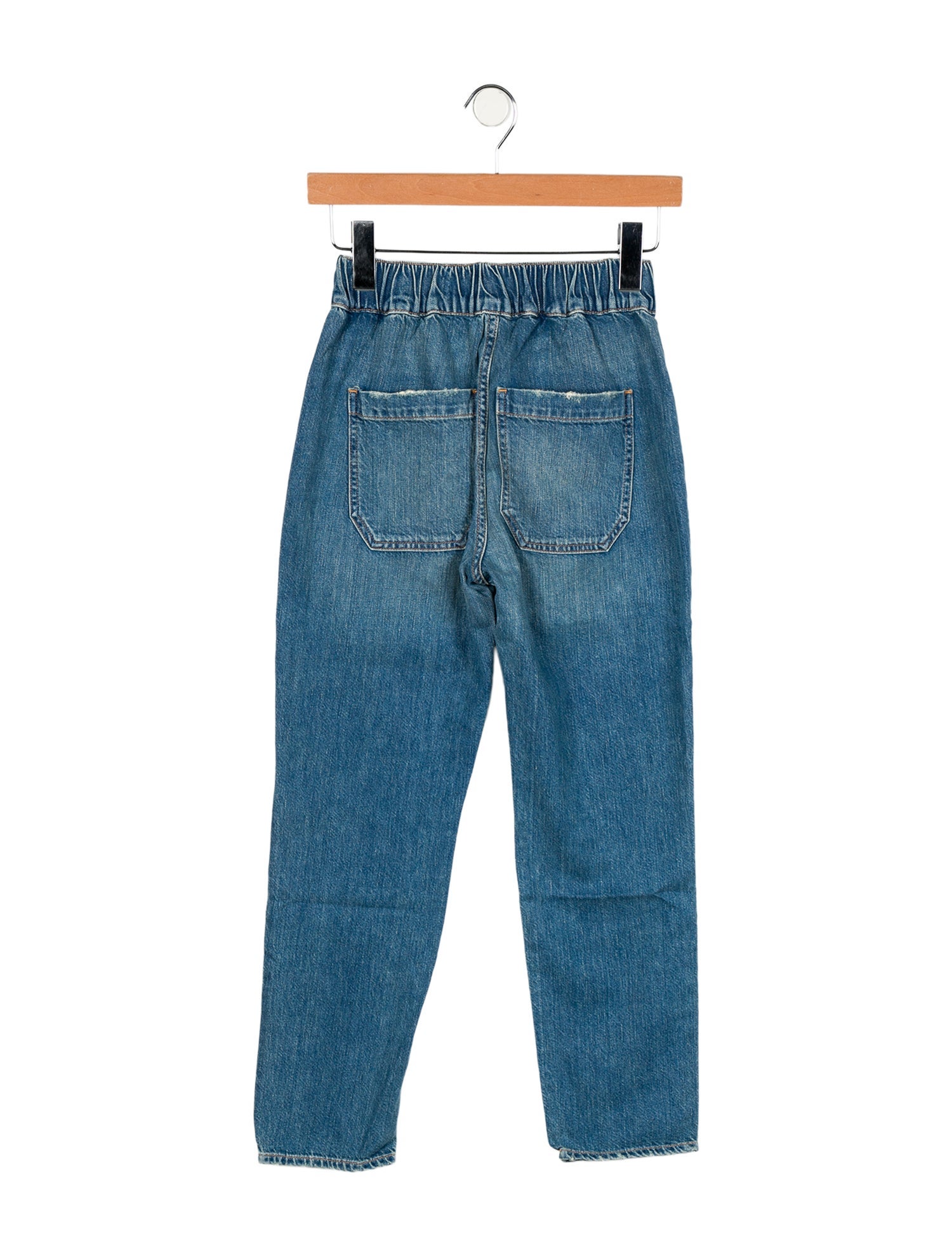 Veronica Beard Mid-Rise Straight Leg Jeans