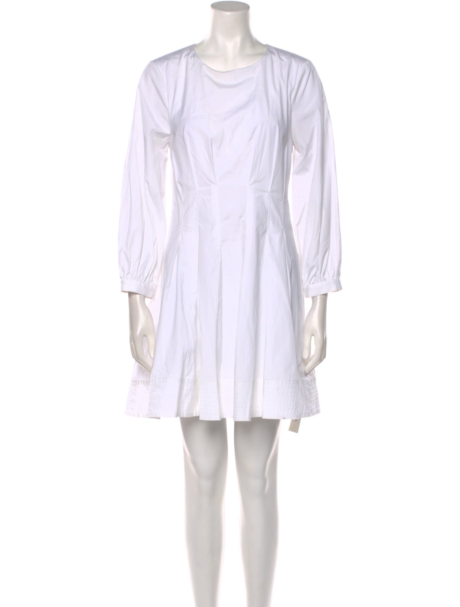 Veronica Beard Scoop Neck Mini Dress