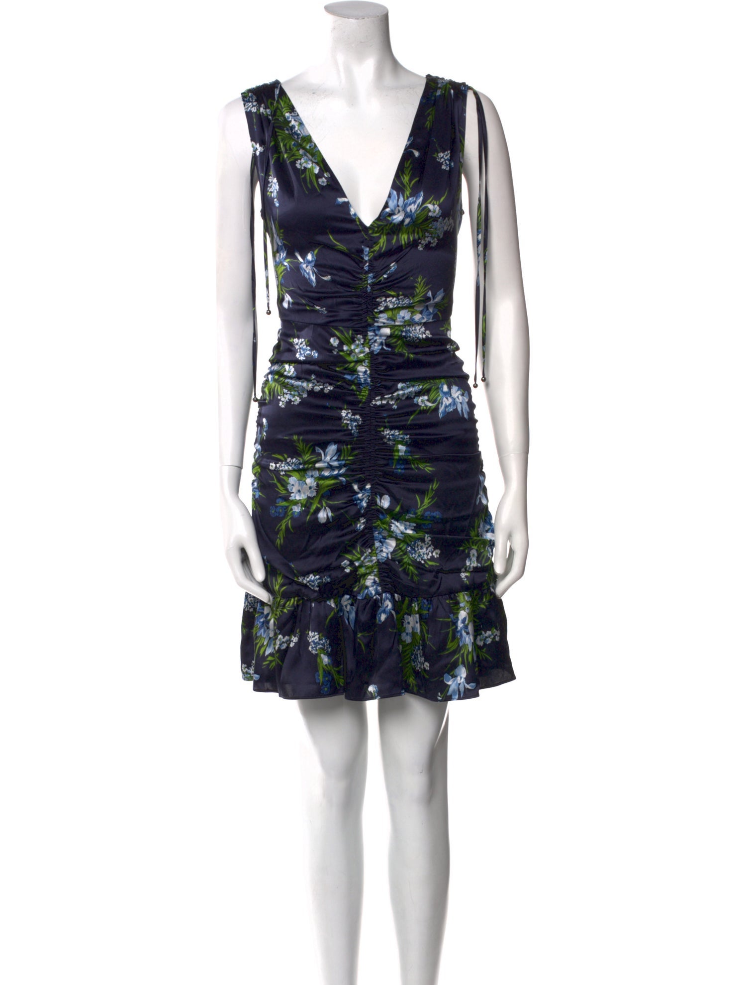 Veronica Beard Floral Print Mini Dress w/ Tags