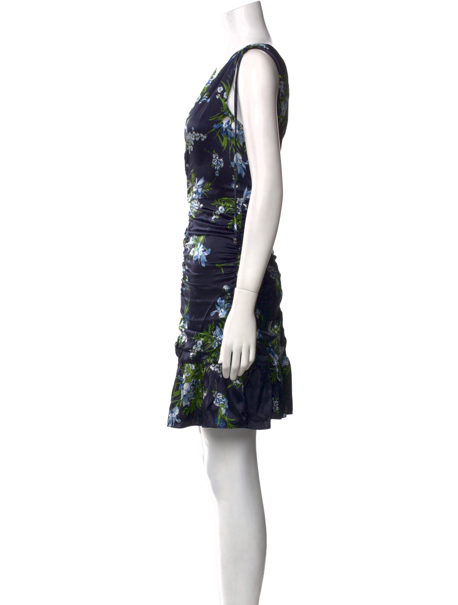 Veronica Beard Floral Print Mini Dress w/ Tags