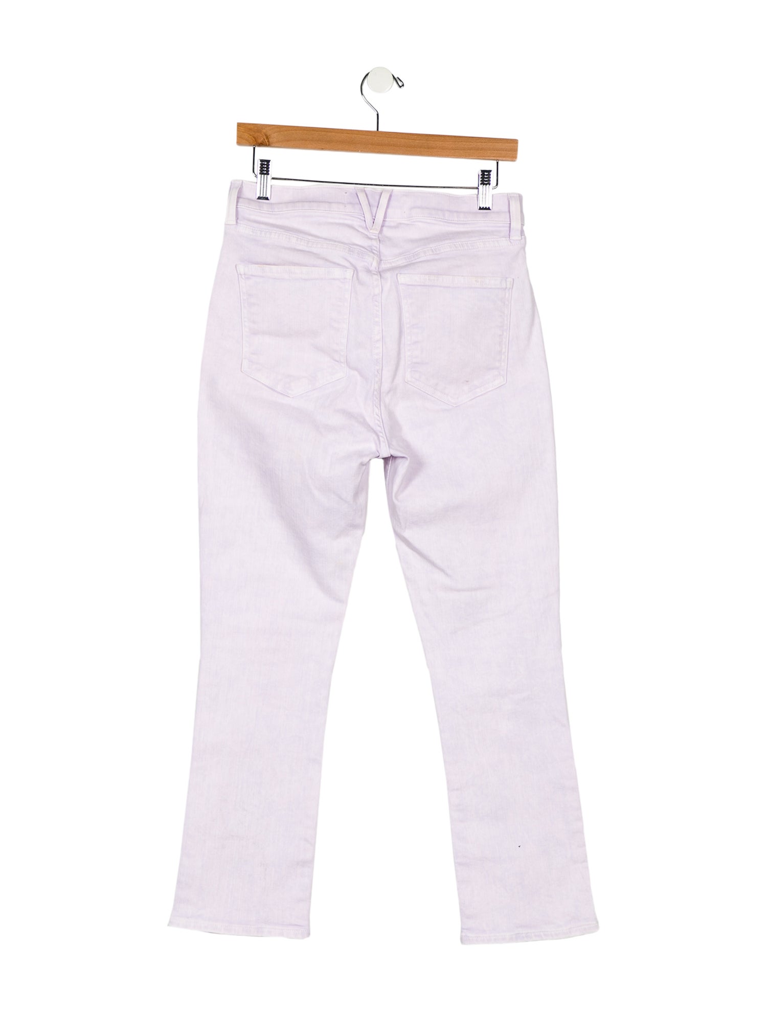Veronica Beard Mid-Rise Straight Leg Jeans