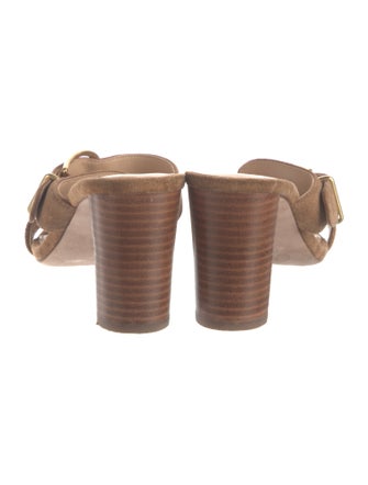 Veronica Beard Suede Slides