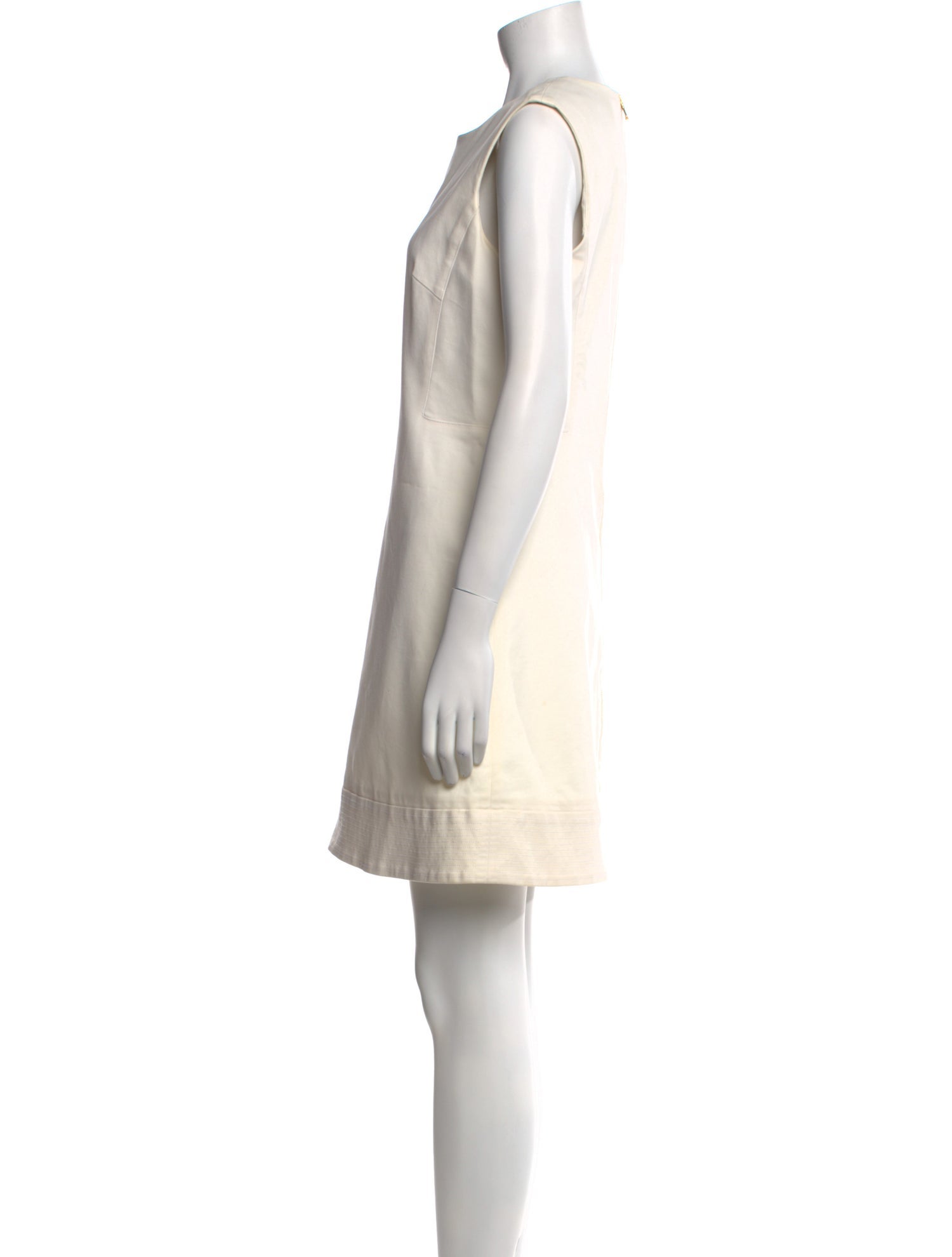 Veronica Beard Crew Neck Mini Dress