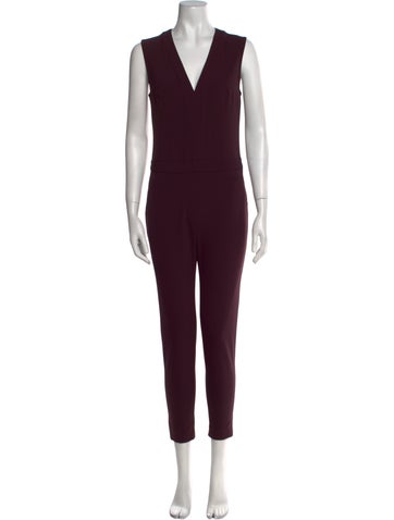 Veronica Beard Jumpsuits and Rompers Nylon V-Neck Jumpsuit US 4 | S