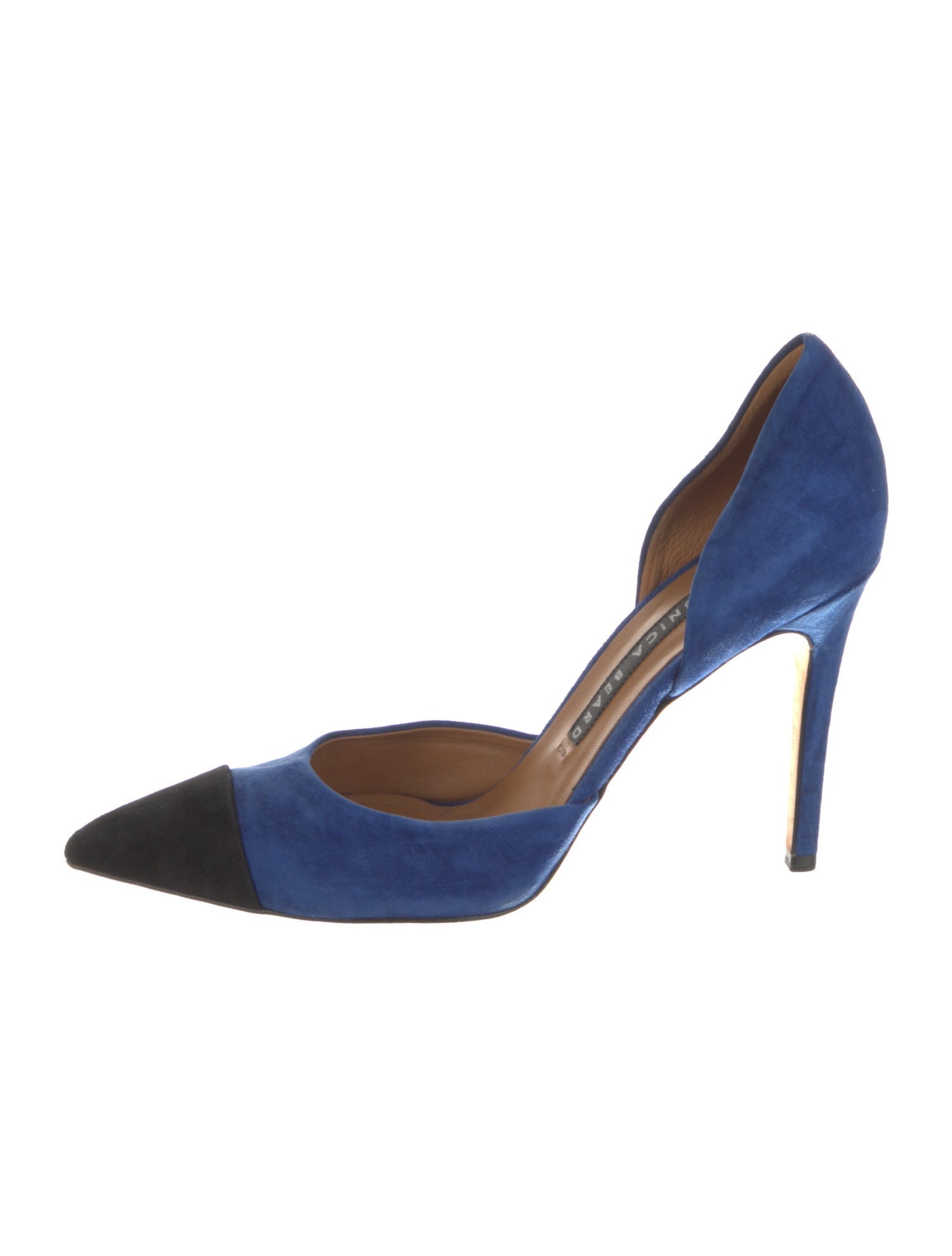 Veronica Beard Suede D'Orsay Pumps