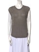 Veronica Beard Linen Scoop Neck Sweater