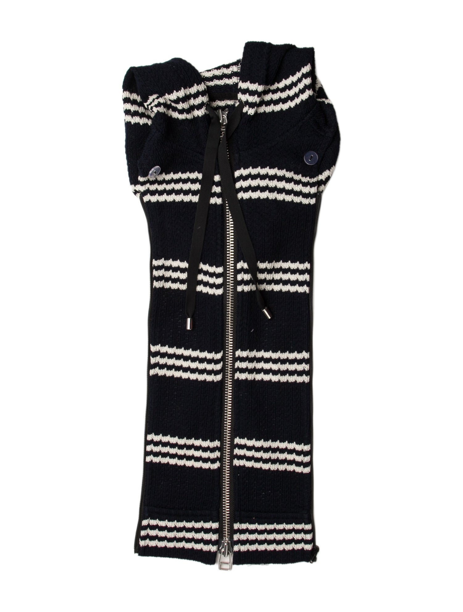 Veronica Beard Women's Blue striped dickey