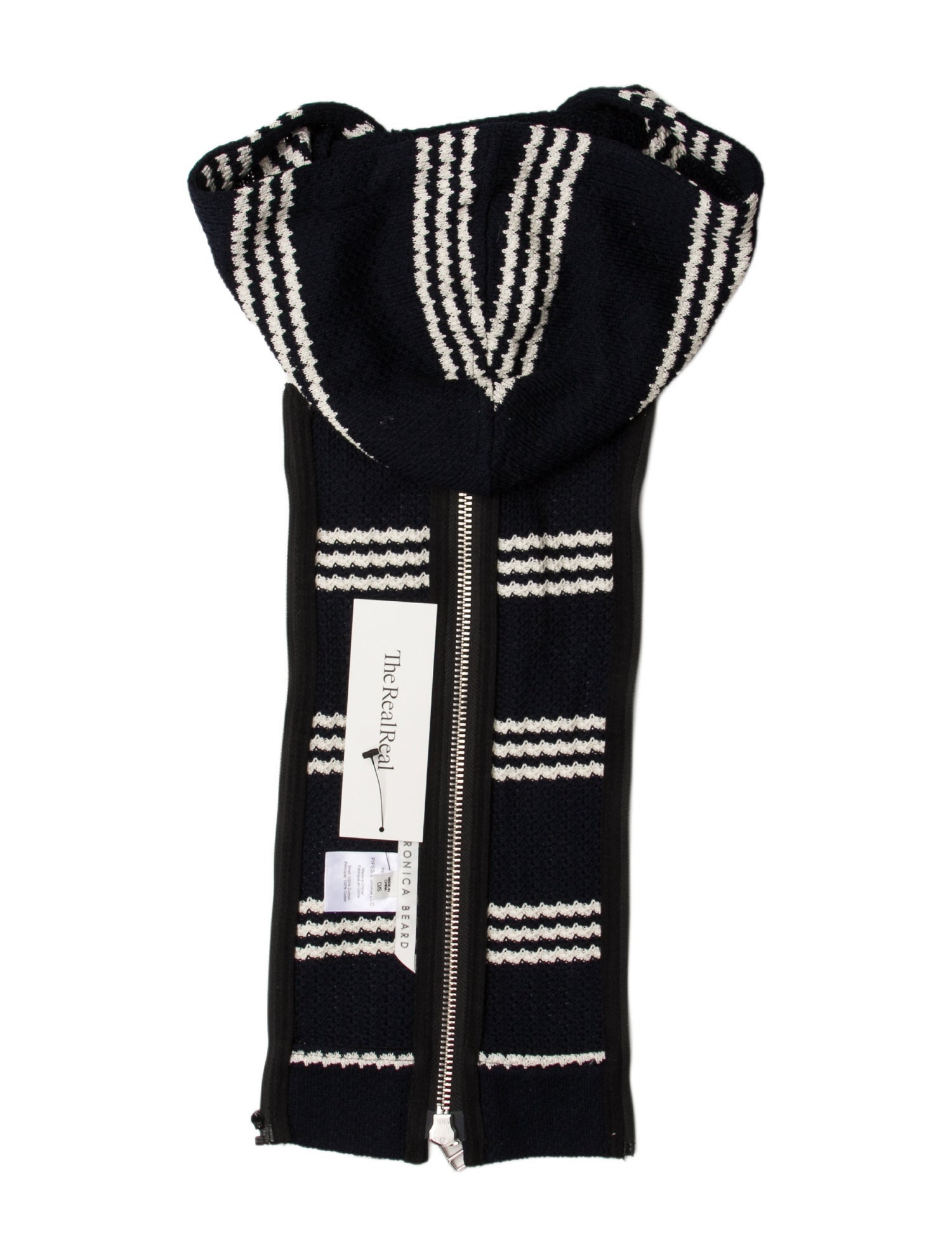 Veronica Beard Women's Blue striped dickey