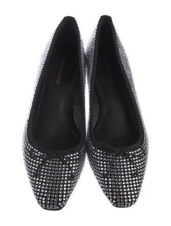 Veronica Beard Suede Printed Flats