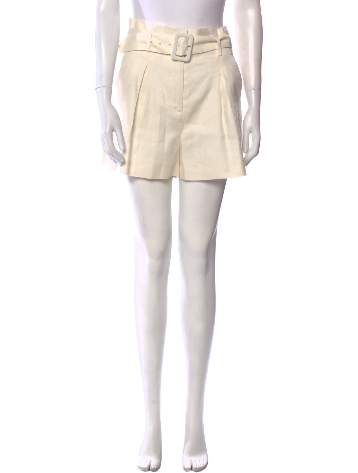 Veronica Beard Linen Mini Shorts