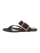 Veronica Beard Suede Flip Flops