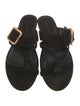 Veronica Beard Suede Flip Flops