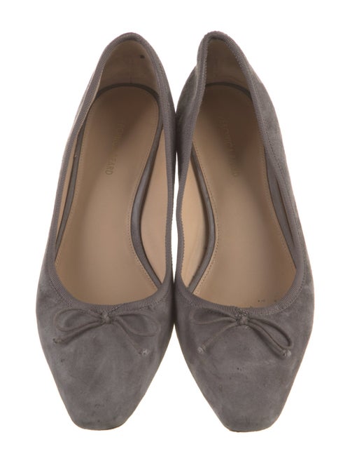 Veronica Beard Suede Bow Accents Pumps
