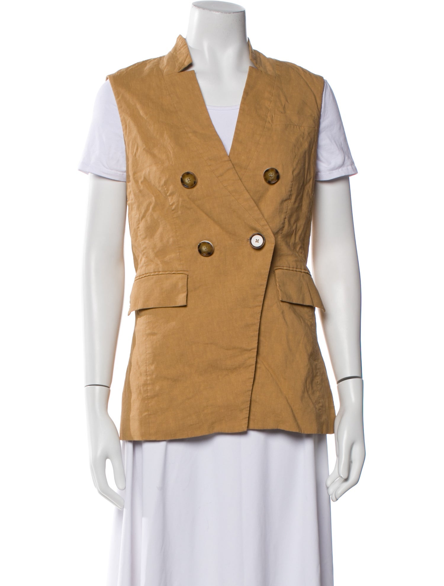 Veronica Beard Linen Vest
