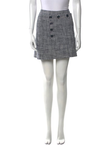 Veronica Beard Skirts Plaid Print Mini Skirt M