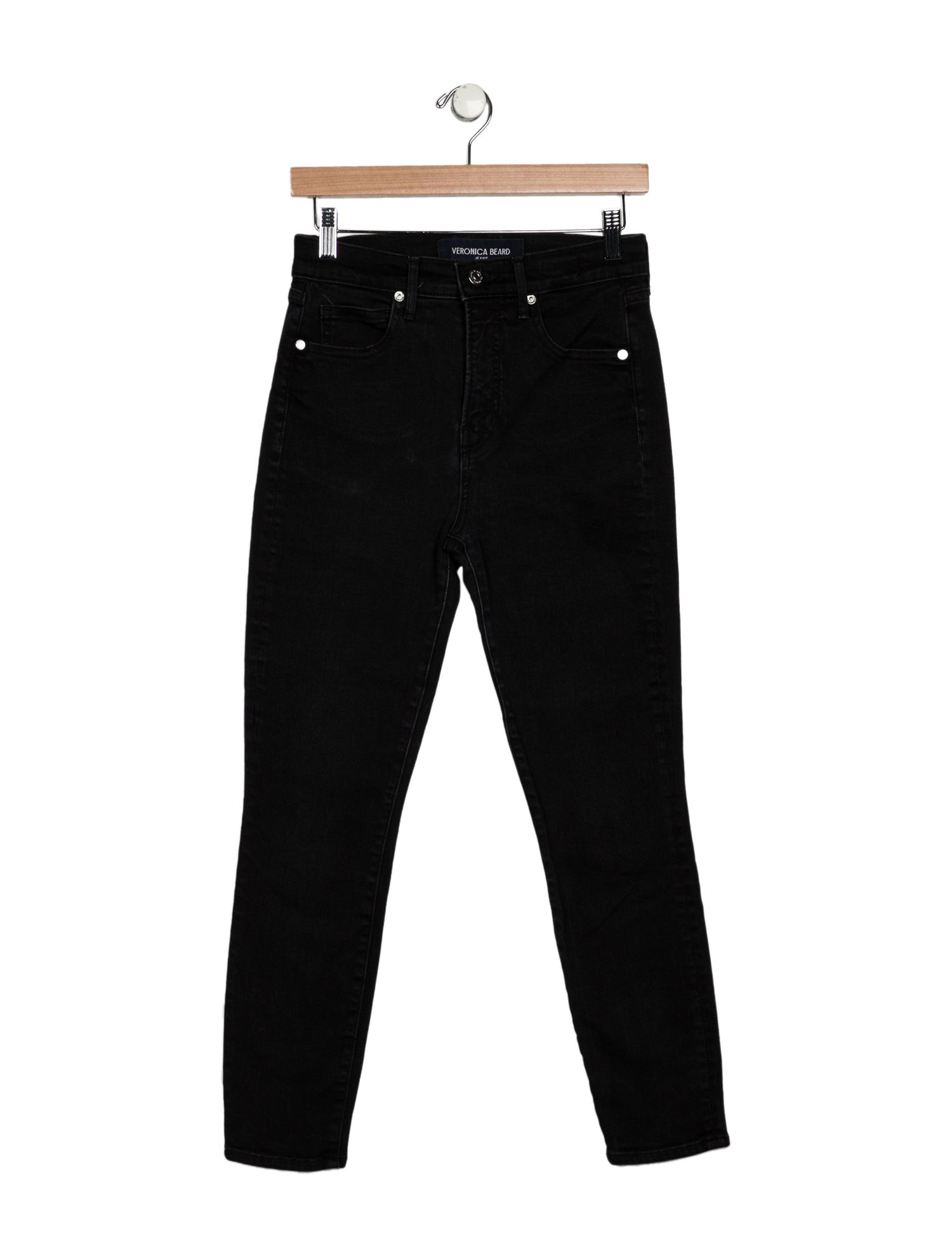 Veronica Beard High-Rise Skinny Leg Jeans