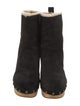 Veronica Beard Suede Studded Accents Boots