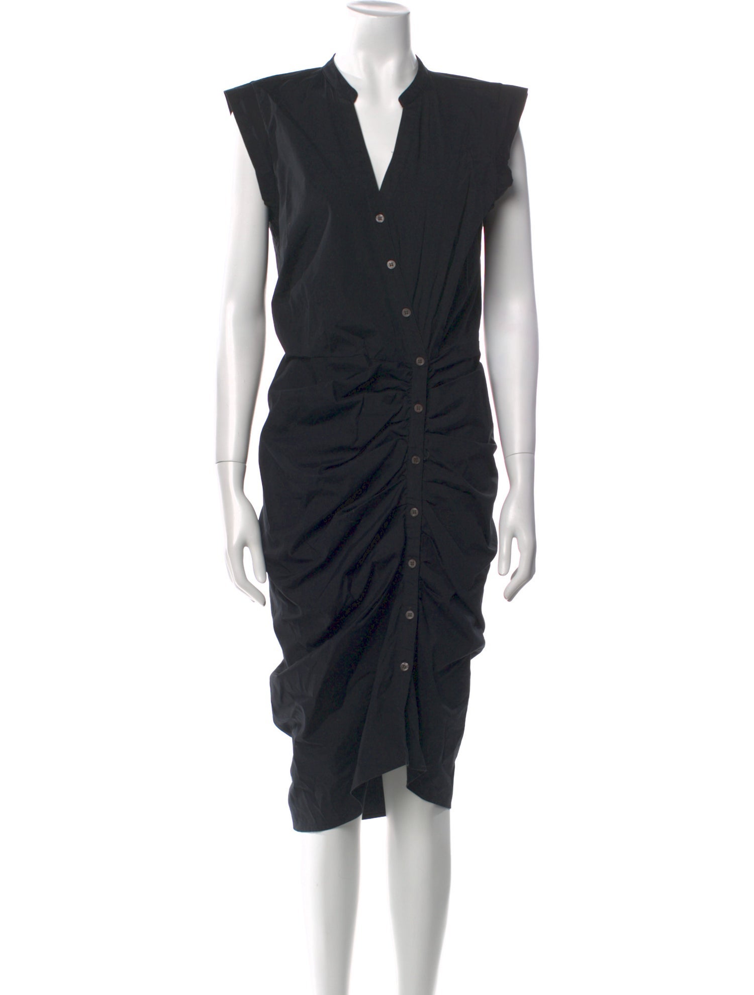 Veronica Beard V-Neck Midi Length Dress