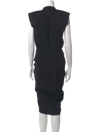 Veronica Beard V-Neck Midi Length Dress