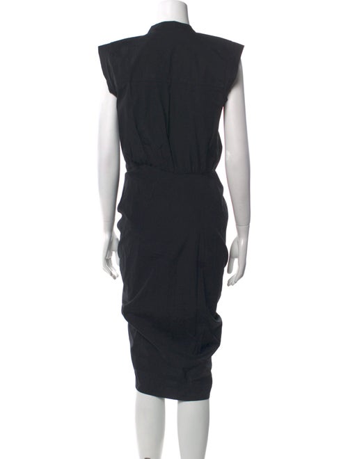 Veronica Beard V-Neck Midi Length Dress