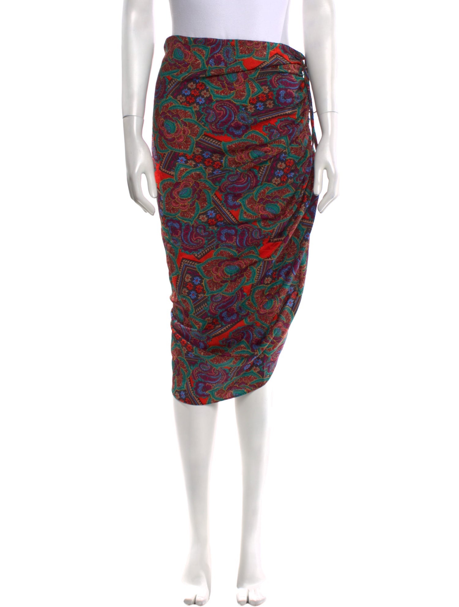 Veronica Beard Printed Midi Length Skirt w/ Tags