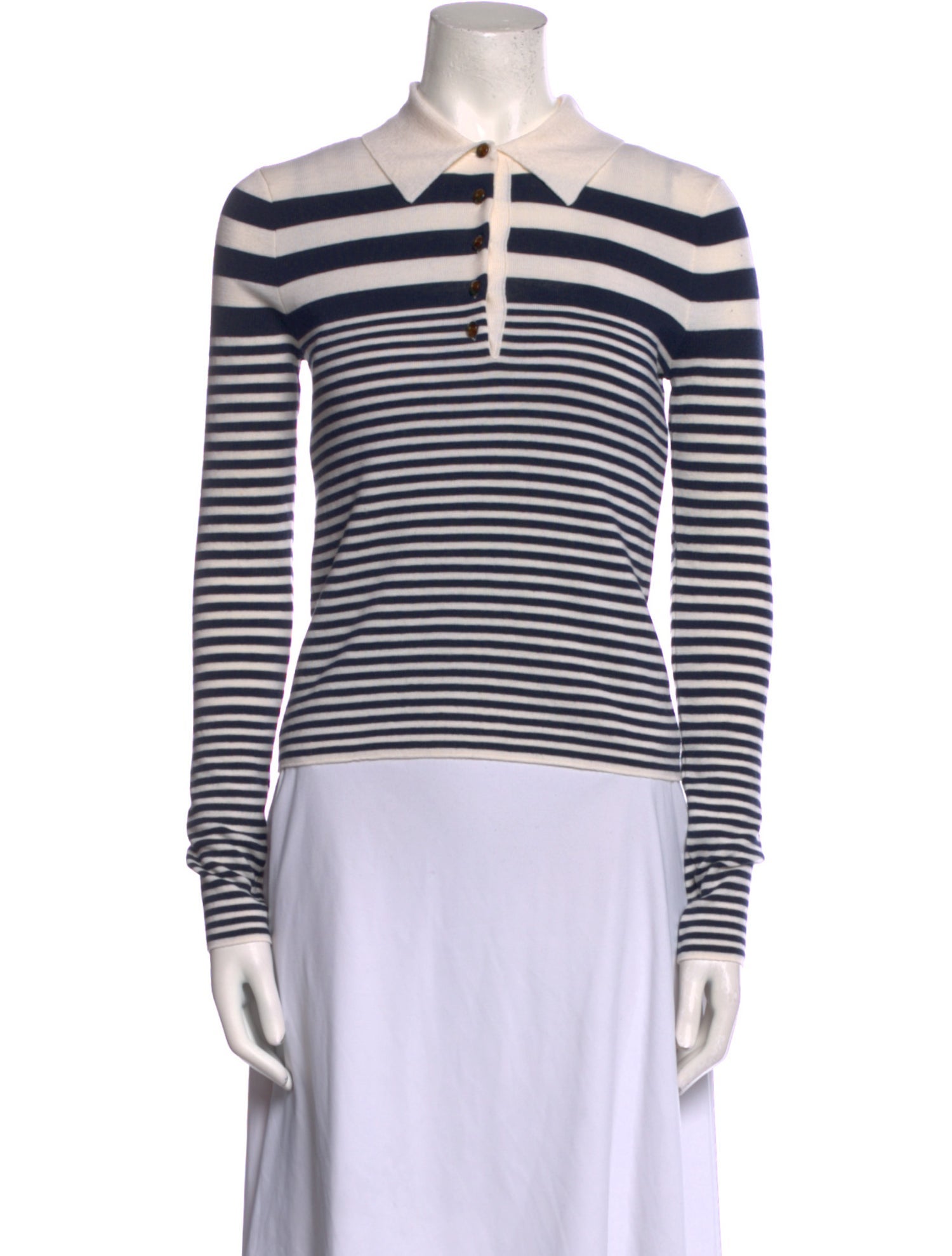 Veronica Beard Merino Wool Striped Sweater w/ Tags